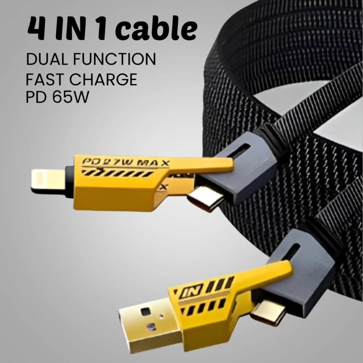 4 in 1 Premium Data Cable
