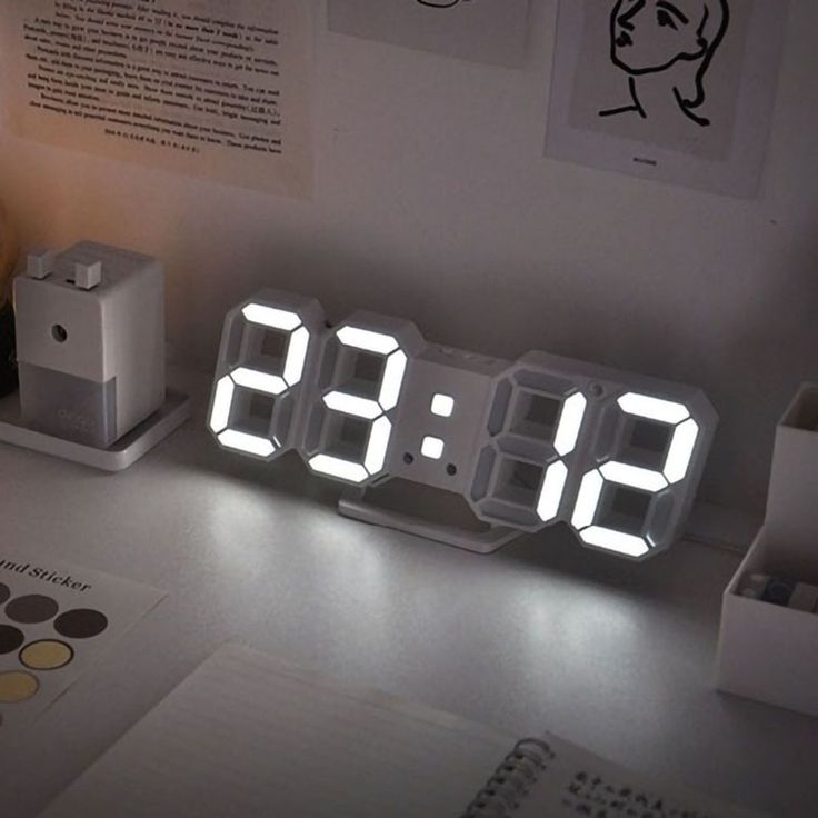 3D Digital Alarm Clock